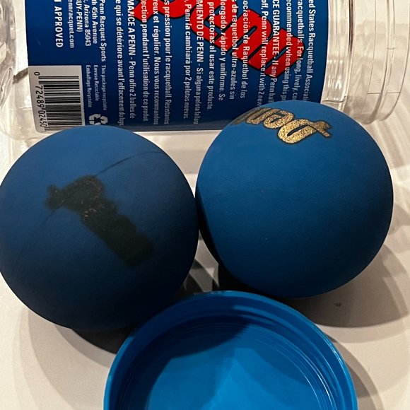 Raquetballs - Set of 2 Penn Balls - Official USRA‎ Ball (home/x) - Picture 3 of 13